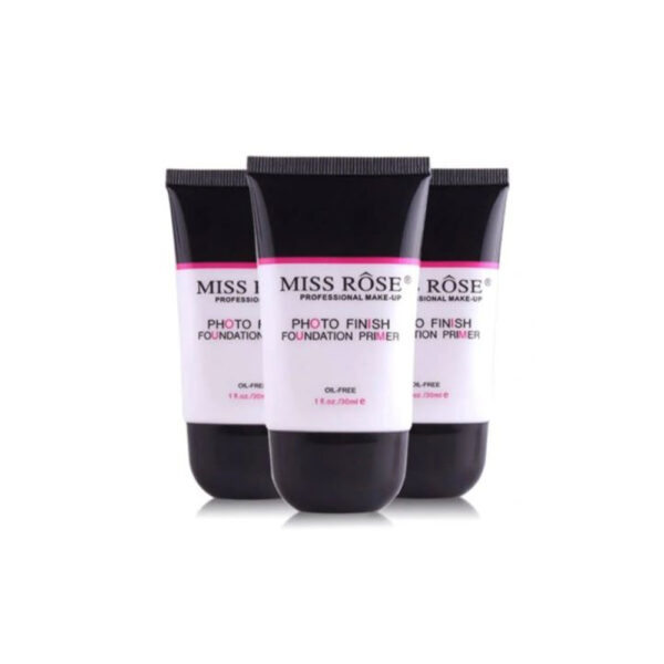Baza pod makijaż Miss Rose wygładzająca silikonowa 25 ml