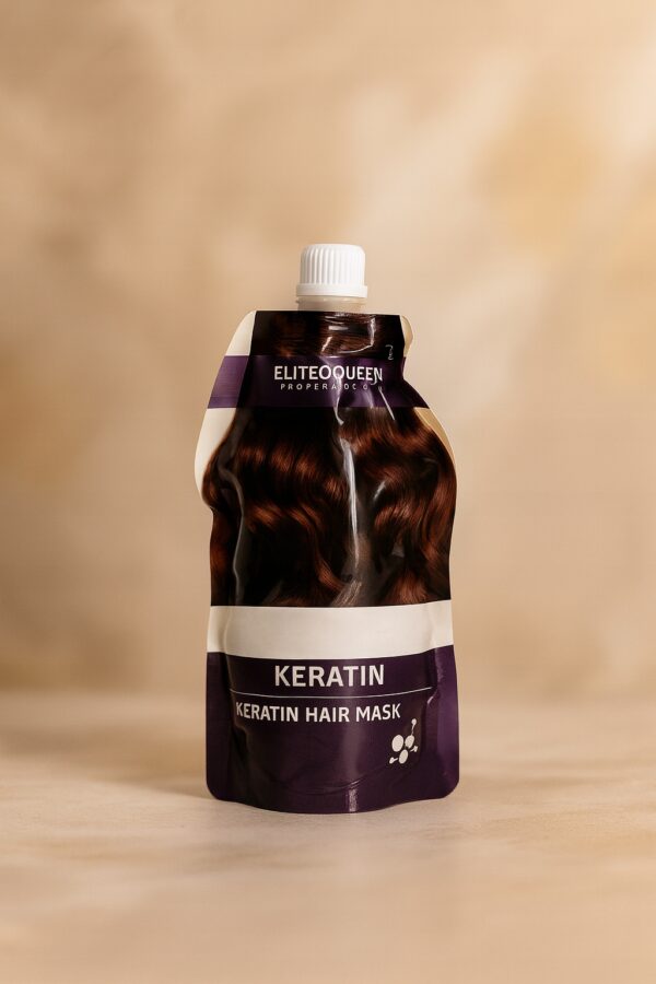 ELITEQUEEN Keratin Hair Mask do włosów suchych i zniszczonych