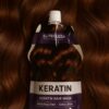 ELITEQUEEN Keratin Hair Mask do włosów suchych i zniszczonych
