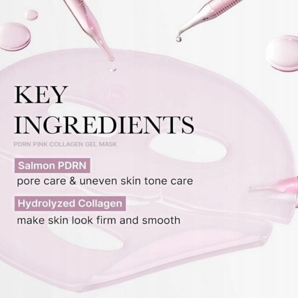 Medicube PDRN Pink Collagen Jelly Gel Mask kolagenowa hydrożelowa maska