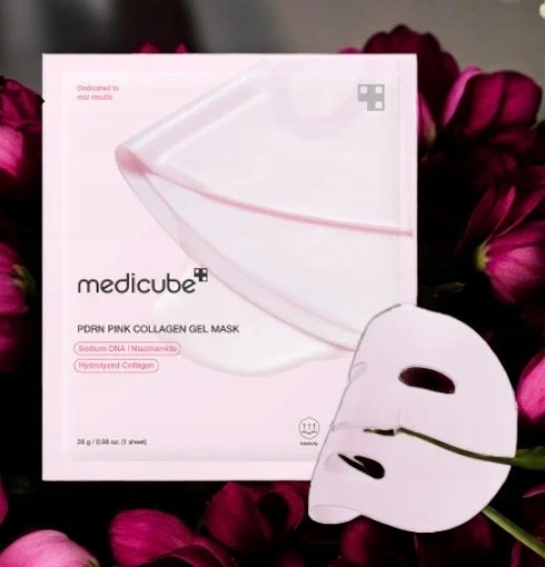 Medicube PDRN Pink Collagen Jelly Gel Mask kolagenowa hydrożelowa maska
