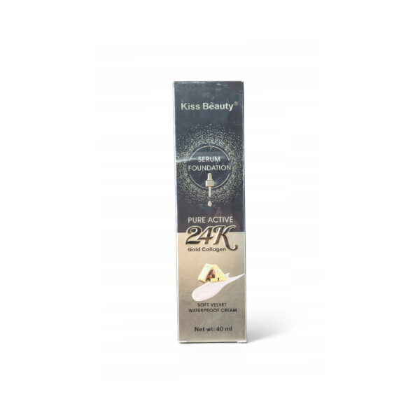 Podkład serum 24K Gold Collagen Kiss Beauty Kolor 1