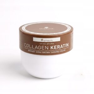 LUXELUX COLLAGEN KERATIN – Bronze Shine Brown Tanning Cream 280 ml